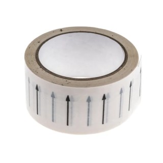 RS PRO White Polypropylene, Vinyl Pipe Marking Tape, text Arrow, Width 50mm x Length 33m 711-485