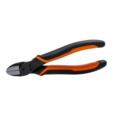 Bahco Precision Chrome Vanadium Steel Side Cutter with Thermoplastic Grip 3.8mm Cutting Capacity 2101G-160IP