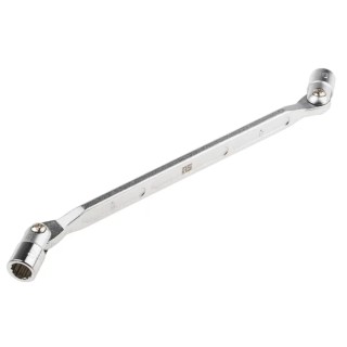 RS PRO Hexagon Socket Wrench 8 to 9 mm² Tip Chrome-Vanadium Steel Hardened 735-762
