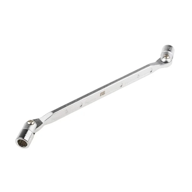 RS PRO Hexagon Socket Wrench 8 to 9 mm² Tip Chrome-Vanadium Steel Hardened 735-762