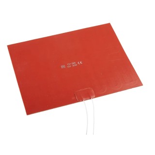 RS PRO Silicone Heater Mat 12V DC 30 W Rectangle 150 mm x 200 mm 731-366