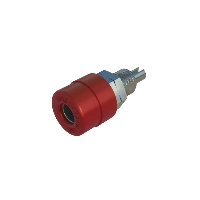 RS PRO Red Female Banana Socket 4 mm Connector Solder Termination 60V DC 32A Tin Plating 930176101