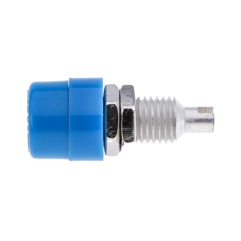 RS PRO Blue Female Banana Socket Solder Termination 4 mm Connector 30 V AC 60 V DC 32 A Tin 930176102