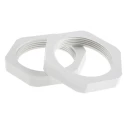 SIB Fibreglass Reinforced Polyamide Cable Gland Locknut, Grey, M40 Thread G4340010