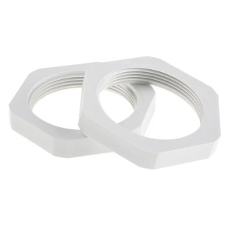 SIB Fibreglass Reinforced Polyamide Cable Gland Locknut, Grey, M40 Thread G4340010