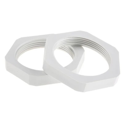 SIB Fibreglass Reinforced Polyamide Cable Gland Locknut, Grey, M40 Thread G4340010
