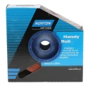 Norton Aluminium Oxide Abrasive Cloth Roll, 25 m Length x 50 mm Width, P320 Grit Very Fine Grade 63642531798