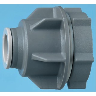 JG Speedfit Plastic Pipe Fitting Straight Push-in Coupler 22 mm CM0722S