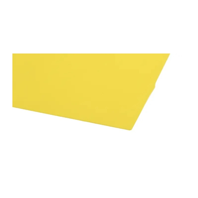 RS PRO Yellow Polypropylene Plastic Shim 457 mm x 305 mm x 0.51 mm 770-800