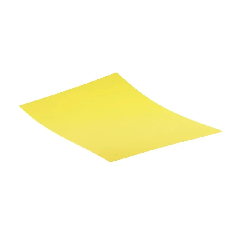 RS PRO Yellow Polypropylene Plastic Shim 457 mm x 305 mm x 0.51 mm 770-800