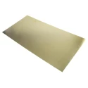RS PRO Solid Brass Metal Sheet 600 mm x 300 mm x 1.6 mm Thick 771-077