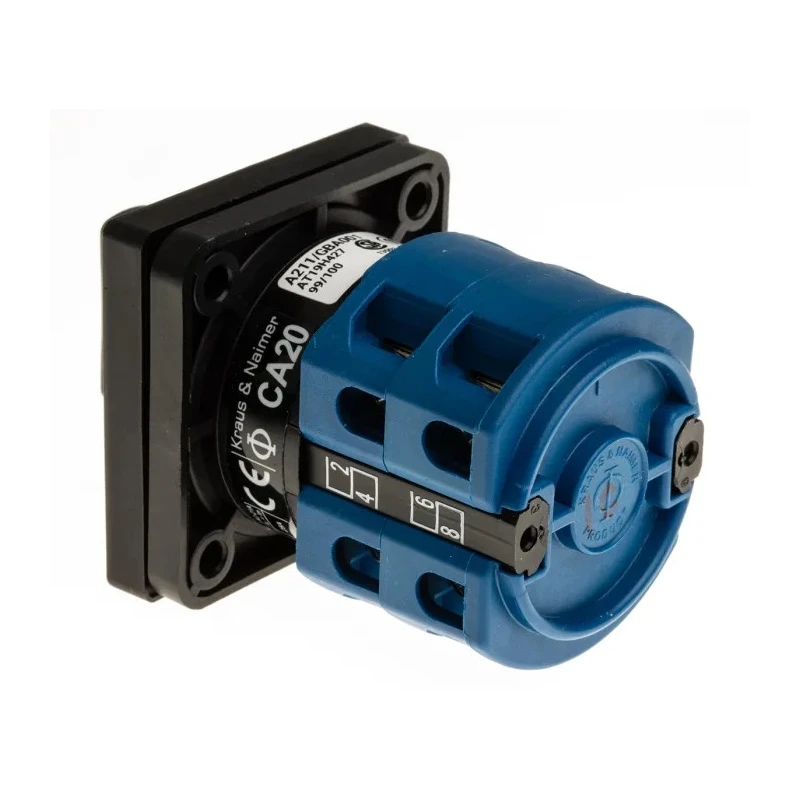 Kraus & Naimer 3 Position Rotary Knob Actuator 25 A CA20.A211/GBA001.E
