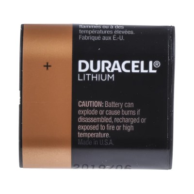 Duracell Lithium Speciality Size Battery 6 V 1550 mAh 19.5 mm x 36 mm CR-P2 5000394223103