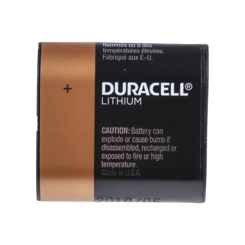 Duracell Lithium Speciality Size Battery 6 V 1550 mAh 19.5 mm x 36 mm CR-P2 5000394223103