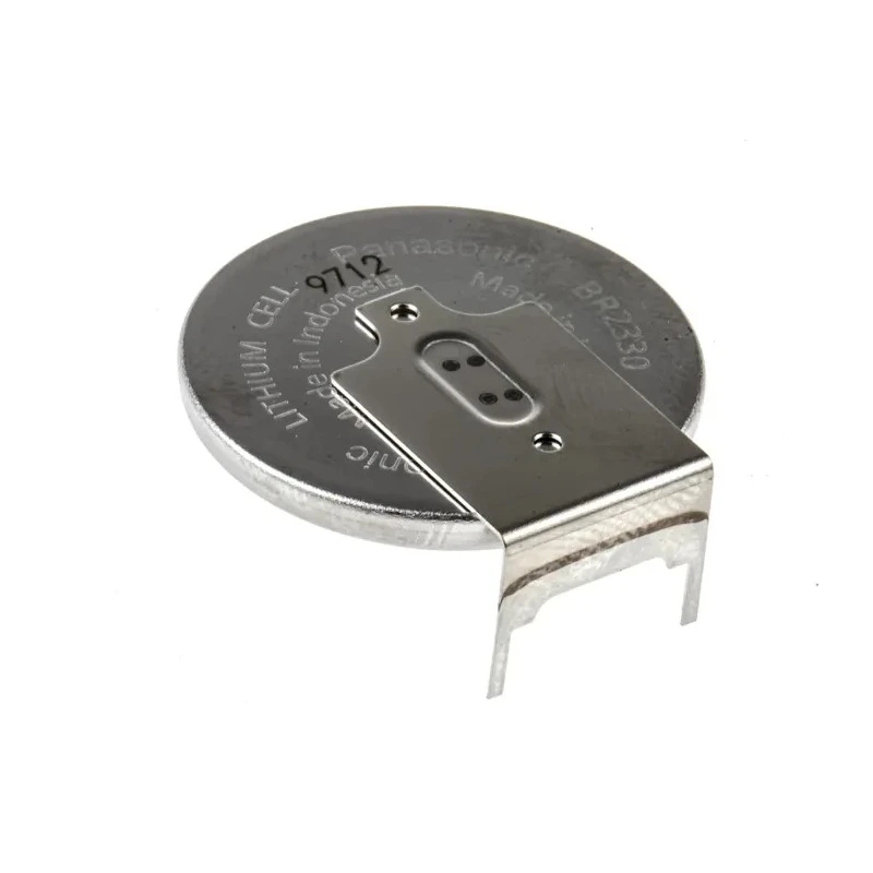 Panasonic Lithium Polycarbon Monofluoride Button Battery 3 V 23 mm Diameter BR-2330/GUN