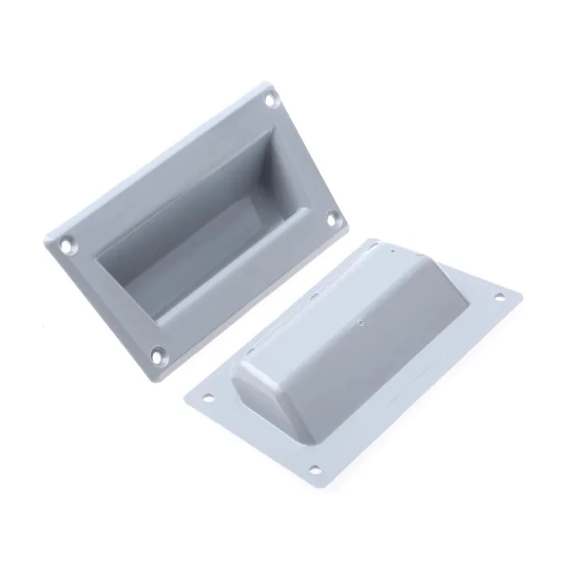 Pinet ABS Grey Chrome Finish Carrying Handle Load Capacity 100kg Mounting Thread M3 19-7-3642