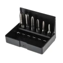 RS PRO Tap Set, M10 Thread, 6 Piece HSS Hexagon Drive Tap Set, ISO Standard, Made in Germany 828-117