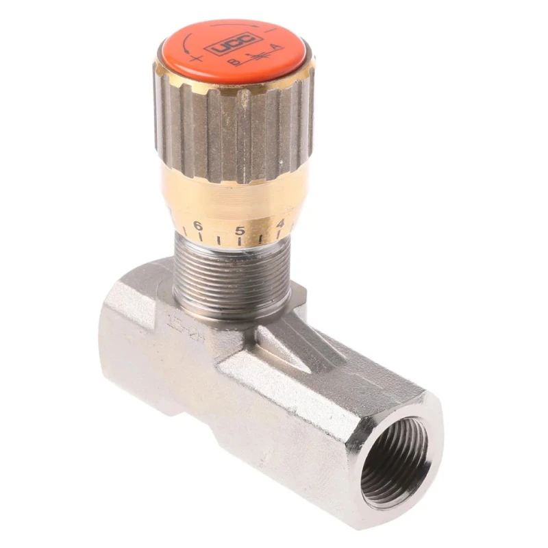 Parker Hydraulic In Line Mount Mounting Flow Control Valve G Thread 3/8 in, 210 bar, 30L/min 2001