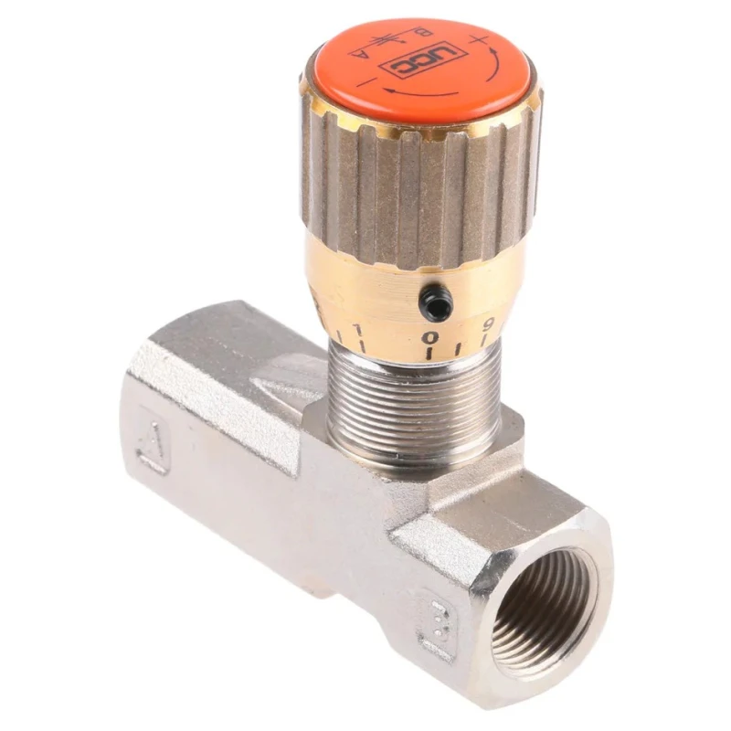 Parker Hydraulic In Line Mount Mounting Flow Control Valve G Thread 3/8 in, 210 bar, 30L/min 2001