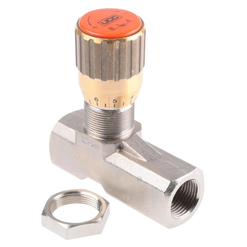 Parker Hydraulic In Line Mount Mounting Flow Control Valve G Thread 3/8 in, 210 bar, 30L/min 2001