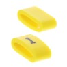 HellermannTyton Ovalgrip Slide-On Cable Marker Pre-Printed '1', Yellow, PVC, 4.5 mm Length, 4 mm Width, Black 901-10479