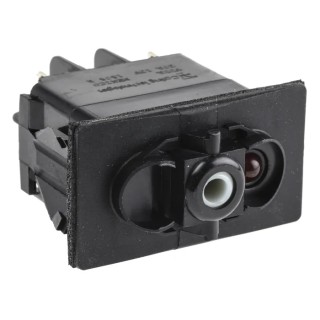 Carlingswitch Illuminated DPDT Latching On-None-On Rocker Switch Panel RCV-37111475