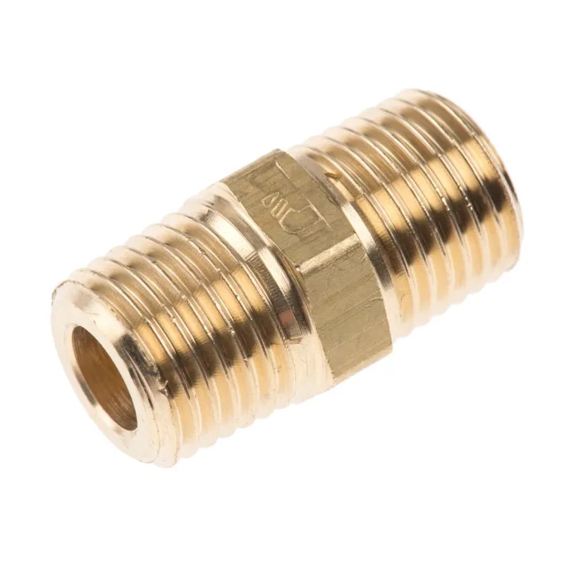 Legris LF3000 Series Male Pneumatic Fitting Brass Nickel Finish R 1/4 in Threaded 100 bar 150°C 721-369
