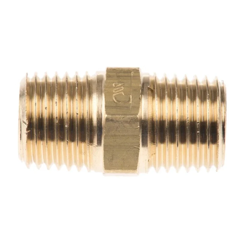 Legris LF3000 Series Male Pneumatic Fitting Brass Nickel Finish R 1/4 in Threaded 100 bar 150°C 721-369