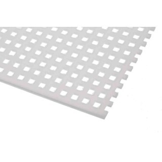 RS PRO White Polypropylene Plastic Sheet, 500 mm x 500 mm x 2 mm 852-306