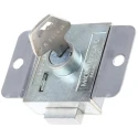 Euro-Locks a Lowe & Fletcher group Company Steel Padlockable Zinc Plated Dead Door Bolt 67mm 2201-5100CA