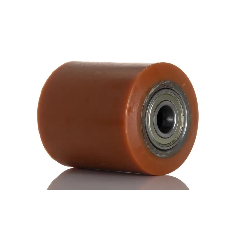 RS PRO Polyurethane Trolley Wheel, 1000 kg Load Capacity, 85mm Diameter, 100mm Width, Steel Hub with Ball Bearing 858-786