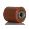 RS PRO Polyurethane Trolley Wheel, 1000 kg Load Capacity, 85mm Diameter, 100mm Width, Steel Hub with Ball Bearing 858-786