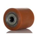 RS PRO Polyurethane Trolley Wheel, 1000 kg Load Capacity, 85mm Diameter, 100mm Width, Steel Hub with Ball Bearing 858-786