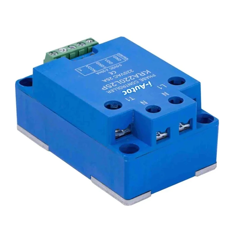 i-Autoc KRA Series Solid State Relay 40 A Load, Panel Mount, 480 V AC Load, 10 V DC Control KRA480H40R