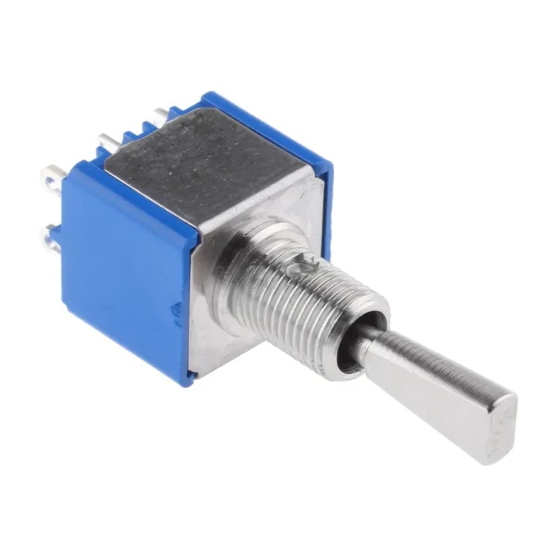 APEM Toggle Switch Panel Mount On-Off-On DPST Solder Terminal 30 V dc 250 V ac 5648A9