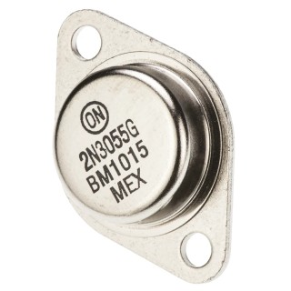 onsemi Bipolar Power Transistor 15 A 60 V 115 W TO-204 2-Pin NPN 2N3055G