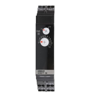 Omron Compact Industrial Timer Relay DIN Rail Mount, 2-Contact SPDT, 1 to 120 s, 240 V dc, 24/48 V ac, Power-Off Delay H3DT