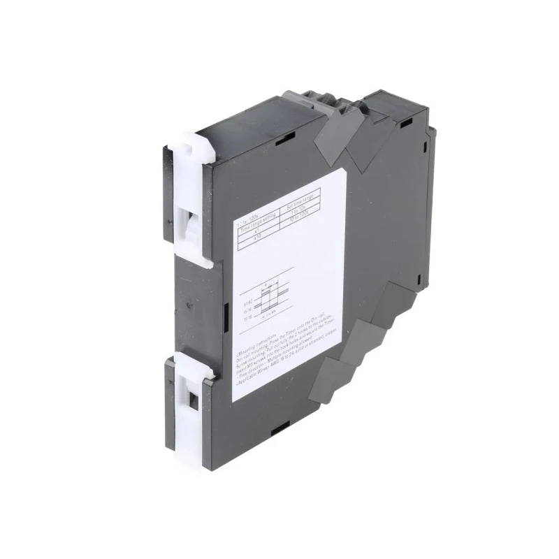 Omron Compact Industrial Timer Relay DIN Rail Mount, 2-Contact SPDT, 1 to 120 s, 240 V dc, 24/48 V ac, Power-Off Delay H3DT