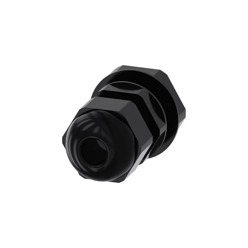 Siemens SIRIUS ACT Series Black Plastic Cable Gland PG13.5 Thread 5 mm - 12 mm Diameter 3SU1900-0HG10-0AA0