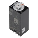 Omron Multifunction Panel Solid State Timer, 4-Contact, 125 V dc, 12 V ac, Time Range 0.1 s to 10 min, DPDT Contact H3YN