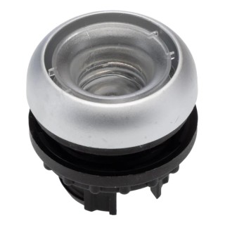 Eaton RMQ Titan M22 Series Silver Maintained Push Button Switch 22 mm Cutout IP67 216625 M22-DR-X