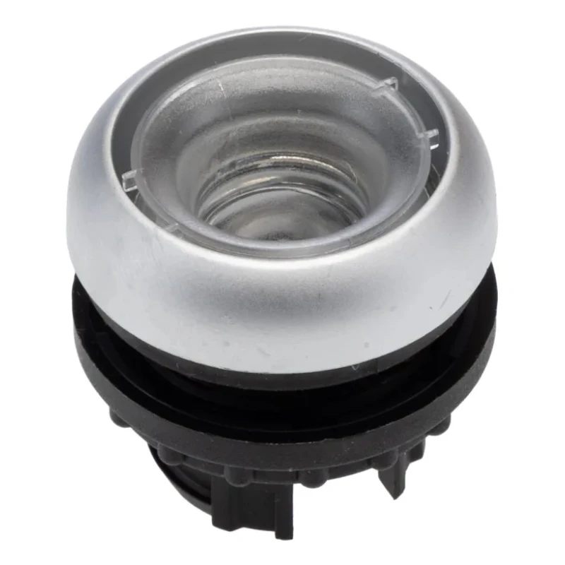 Eaton RMQ Titan M22 Series Silver Maintained Push Button Switch 22 mm Cutout IP67 216625 M22-DR-X
