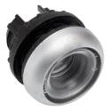 Eaton RMQ Titan M22 Series Silver Maintained Push Button Switch 22 mm Cutout IP67 216625 M22-DR-X