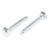 RS PRO Hex Coach Screw Steel Bright Zinc M12 Thread Length 12 mm Length 45 mm 824-957