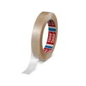 Tesa Transparent 4104 Packing Tape, 19mm Width x 66m Length, Polyvinyl Chloride Backing, Natural Rubber 04104-00015-00