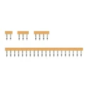 Omron Busbar 3 Poles 7.75 mm Pitch Yellow PYDN-7.75-030Y