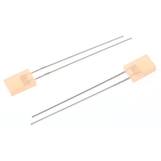 Broadcom 1.9 V Yellow Red Orange Green LED Rectangular Through Hole HLMP-S400