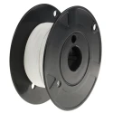 TE Connectivity White Hook Up Wire 22 AWG, 19 x 34 AWG Core Strands, 100 m Length, Ethylene M22759/34-22-9