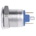 RND RS PRO Illuminated Push Button Switch Momentary Panel Mount 12 mm Cutout SPST Green LED IP65 IP67 36V dc 111-6529