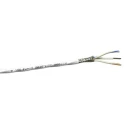 TE Connectivity M27500 Series White Hook Up Wire 18 AWG 19x30 AWG Core Strands 100 m Ethylene M27500-18SD2T23